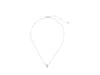 Kate Spade Interlock Pendant In Gray