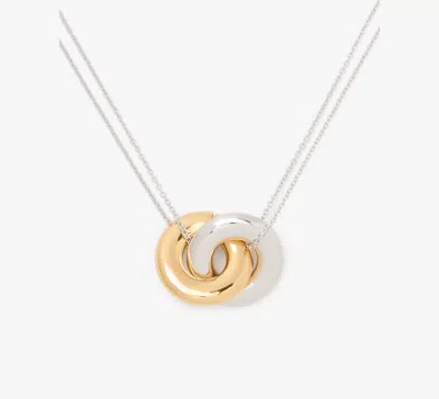 Kate Spade Interlock Pendant In Multi