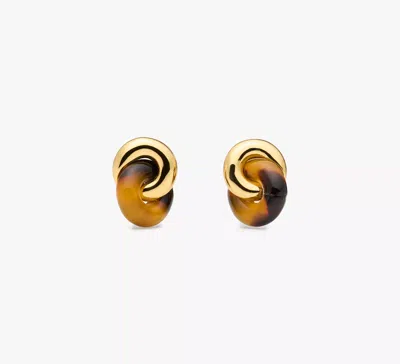 KATE SPADE INTERLOCK STUDS