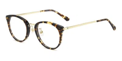 Kate Spade Irma/n/fj Vestibilità Orientale 086 Occhiali Da Vista Tartarugatishell Per Donna (solo Montatura) In Brown