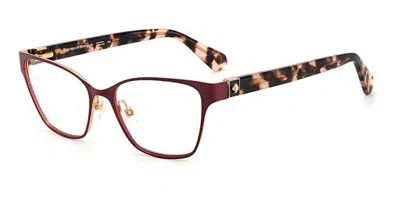 Kate Spade Ivie 0aw Women's Glasses Red Size 52 - Free Lenses - Blue Light Block Available In Multi