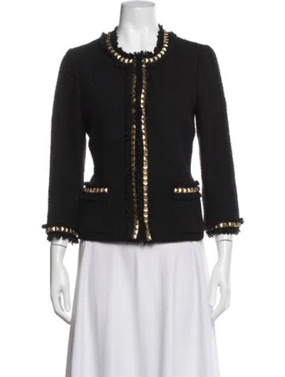 Pre-owned Kate Spade Jacket In Black
