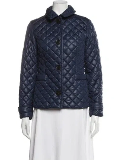 Pre-owned Kate Spade Jacket In Blue