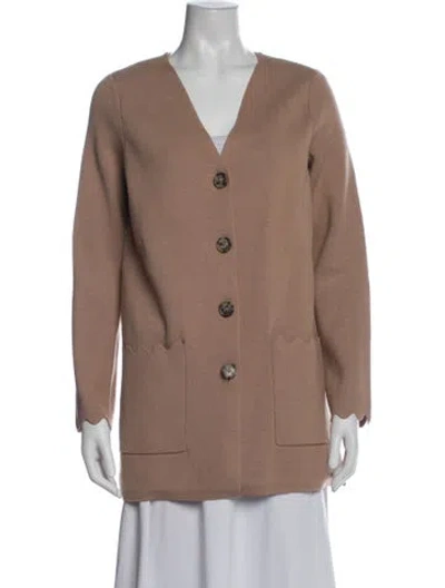 Pre-owned Kate Spade Jacket In Brown