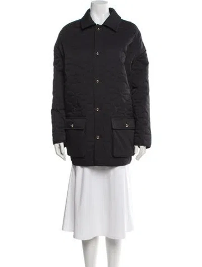 Pre-owned Kate Spade Jacket In Gray
