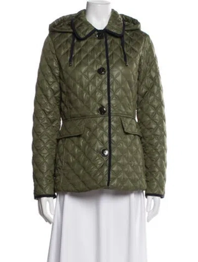 Pre-owned Kate Spade Jacket In Green