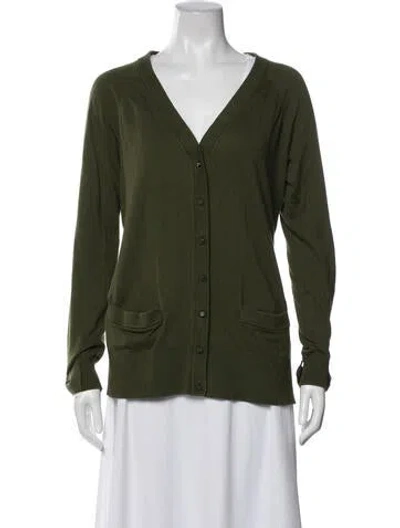 Pre-owned Kate Spade Jacket In Green