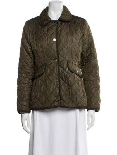 Pre-owned Kate Spade Jacket In Green