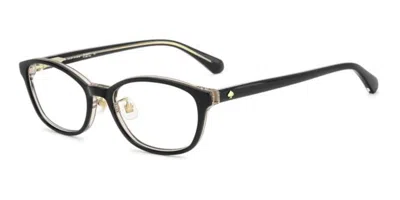 Kate Spade Jailene 2/fj Vestibilità Orientale 3h2 Occhiali Da Vista Neri Per Donna (solo Montatura) In Black