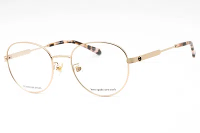 Kate Spade Jalisaf Eyeglasses In Gold