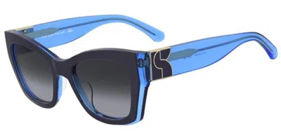 Kate Spade Jayda/g/s Asian Fit Pjp/9o Women's Sunglasses Blue Size 53