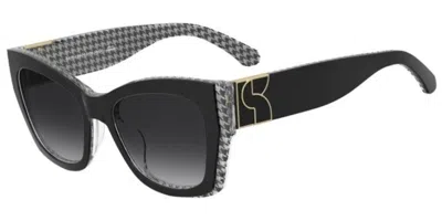 Kate Spade Jayda/g/s Asian Fit Tay/9o Women's Sunglasses Black Size 53