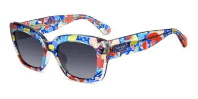Kate Spade Jenell 2/s F74/9o Occhiali Da Sole Blu Per Donna
