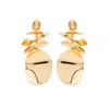 Kate Spade Snack Time Earrings In Gold