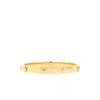 Kate Spade Clover-embellished Bangle Bracelet In Gold