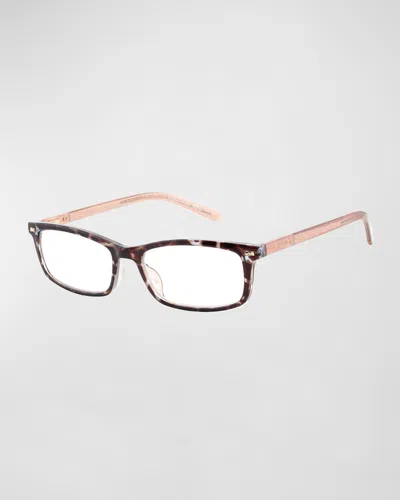 KATE SPADE JODIE 2 TWO-TONE RECTANGLE READERS