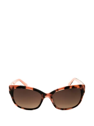 Kate Spade Johanna Cat-eye Frame Sunglasses In Brown