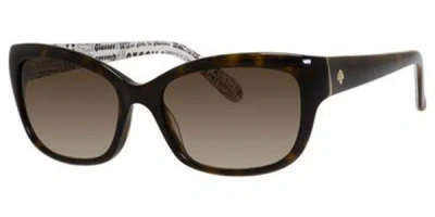 Kate Spade Johanna/s 086/y6 Women's Sunglasses Tortoiseshell Size 53 In Brown