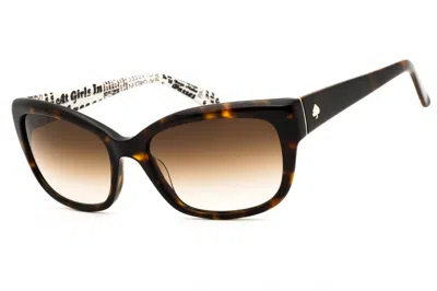 Kate Spade Johannas Sunglasses In Tortoiseshell