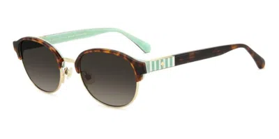 Kate Spade Jonae 2/f/s Asian Fit Phw/ha Women's Sunglasses Gold Size 54