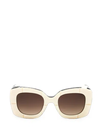 Kate Spade Josey Oversized Square-frame Sunglasses In Neutral