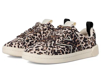 Kate Spade K As In Kate Downtown Leopard Twill Court Sneaker In Multi
