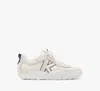 Kate Spade K As In Kate Metallic Sneaker In Silver