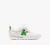 Kate Spade K As In Kate Sneakers In True White/ Ks Green