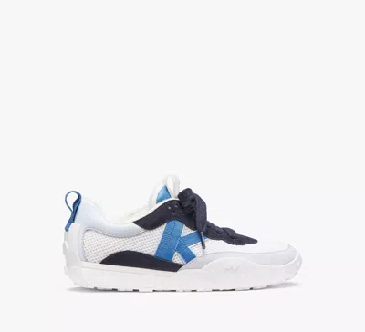 Kate Spade K As In Kate Sneakers In True White/captain Navy