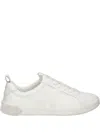 Kate Spade K As In Kate Textured-detailing Sneakers In White