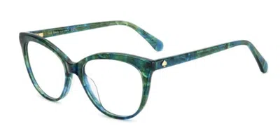 Kate Spade Kariane 2 1ed Women's Glasses Blue Size 55 - Free Lenses - Blue Light Block Available In Orange