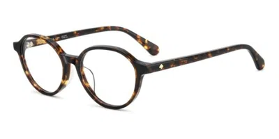 Kate Spade Karlie 2/fj Vestibilità Orientale 086 Occhiali Da Vista Tartarugatishell Per Donna (solo Montatura) In Dark Tortoise