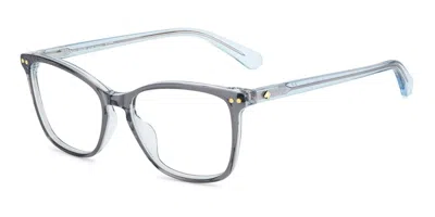 Kate Spade Karly 2 09v Women's Glasses Clear Size 53 - Free Lenses - Blue Light Block Available In Gray