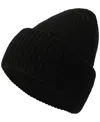 Kate Spade Kate Sapde New York Spade Cuff Beanie In Black