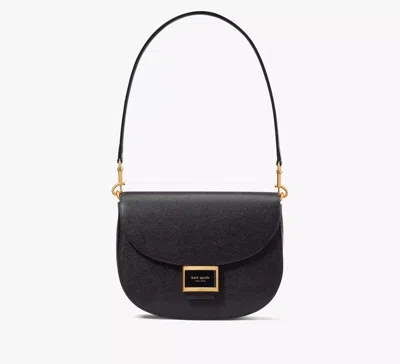 Kate Spade Katy Convertible Saddle Bag In Black