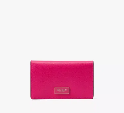 Kate Spade Katy Small Bifold Snap Wallet In Pink