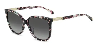 Kate Spade Kaysie 2/g/s Asian Fit 5mu/9o Women's Sunglasses Tortoiseshell Size 58 In Pattern