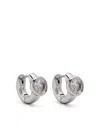 Kate Spade Keep Sparkling Earrings In Silver