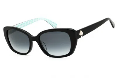 Kate Spade Kenziegs Sunglasses In Black