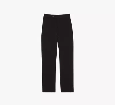 Kate Spade Kick Flare Pants In Black