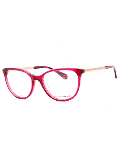 Kate Spade Kimberlee Oval Eyeglasses For Women In Purple