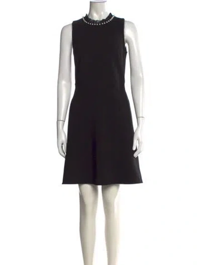 Pre-owned Kate Spade Knee-length Dress In Black