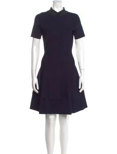 Pre-owned Kate Spade Knee-length Dress In Blue