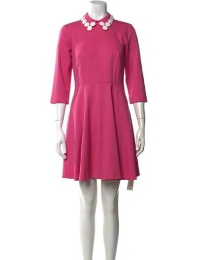 Pre-owned Kate Spade Knee-length Dress In Pink