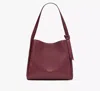 Kate Spade Knott Large Shoulder Bag In Cordovan
