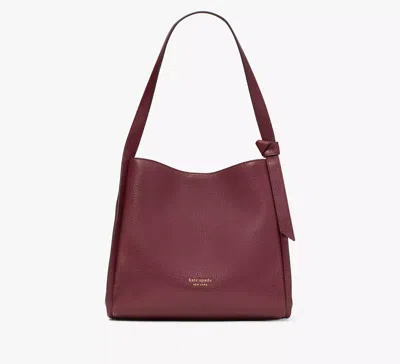 Kate Spade Knott Large Shoulder Bag In Warm Acorn