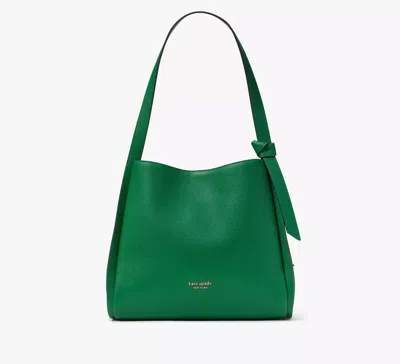 Kate Spade Knott Large Shoulder Bag In Green