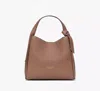 Kate Spade Knott Medium Crossbody Tote In Warm Acorn