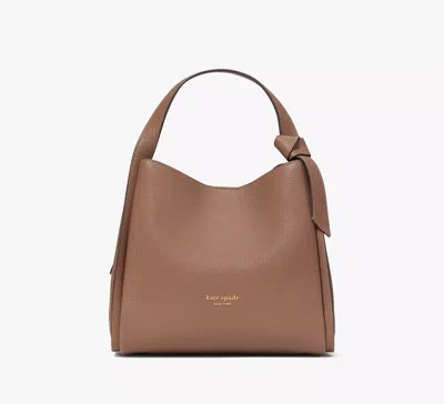 Kate Spade Knott Medium Crossbody Tote In Warm Acorn