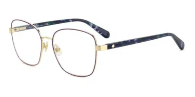 Kate Spade Kora/g Asian Fit S9e Women's Glasses Purple Size 54 - Free Lenses - Blue Light Block Available In Gold